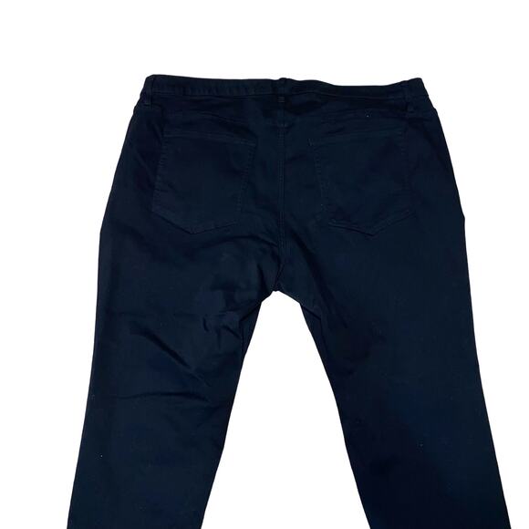 Lane Bryant Black Signature Fit Sateen Mid Rise Stretch Skinny Jean Plus Size 28 - Picture 8 of 13